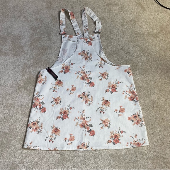 New floral boho pinafore  jumper dress size 3x - Picture 4 of 11